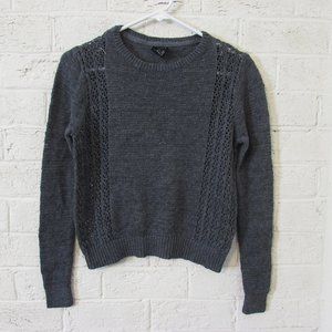 Gray Long Sleeve Sweater Size S
